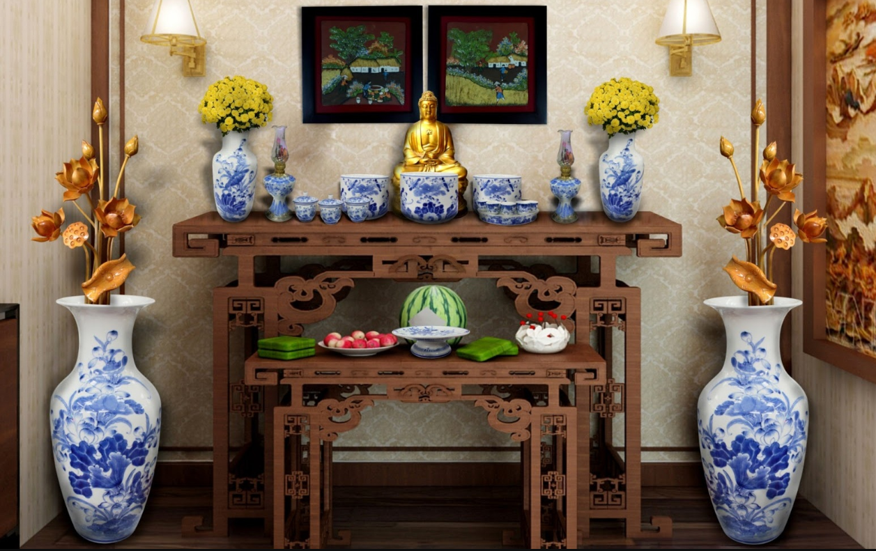 Bàn thờ ngũ tự là gì ? Thờ ngũ tự là thờ ai, đặt ở đâu ?